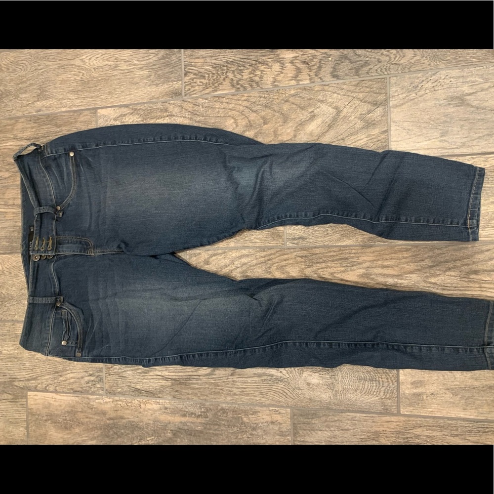 torrid medium wash jeans